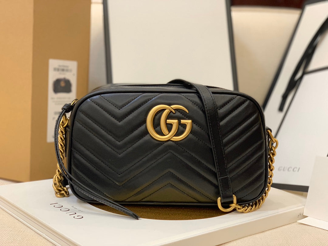 Bolsa Gucci Marmont Camera Preto