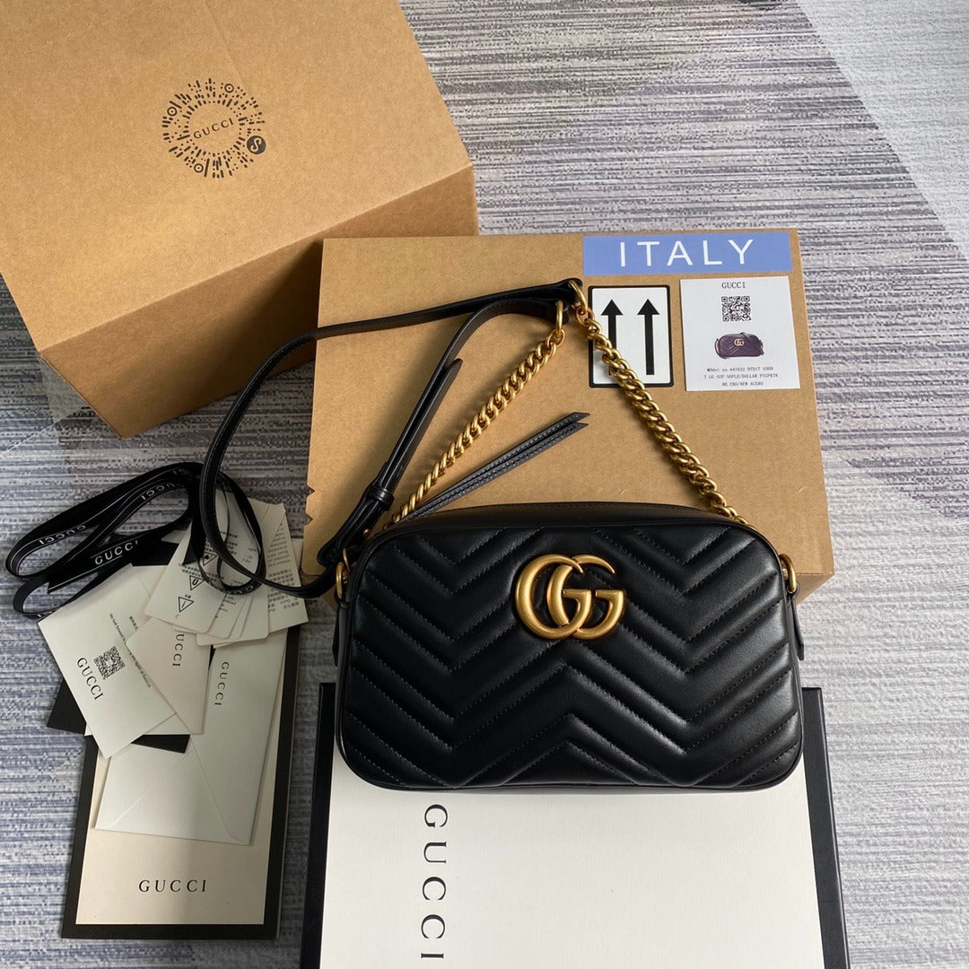 Bolsa Gucci Marmont Camera Preto