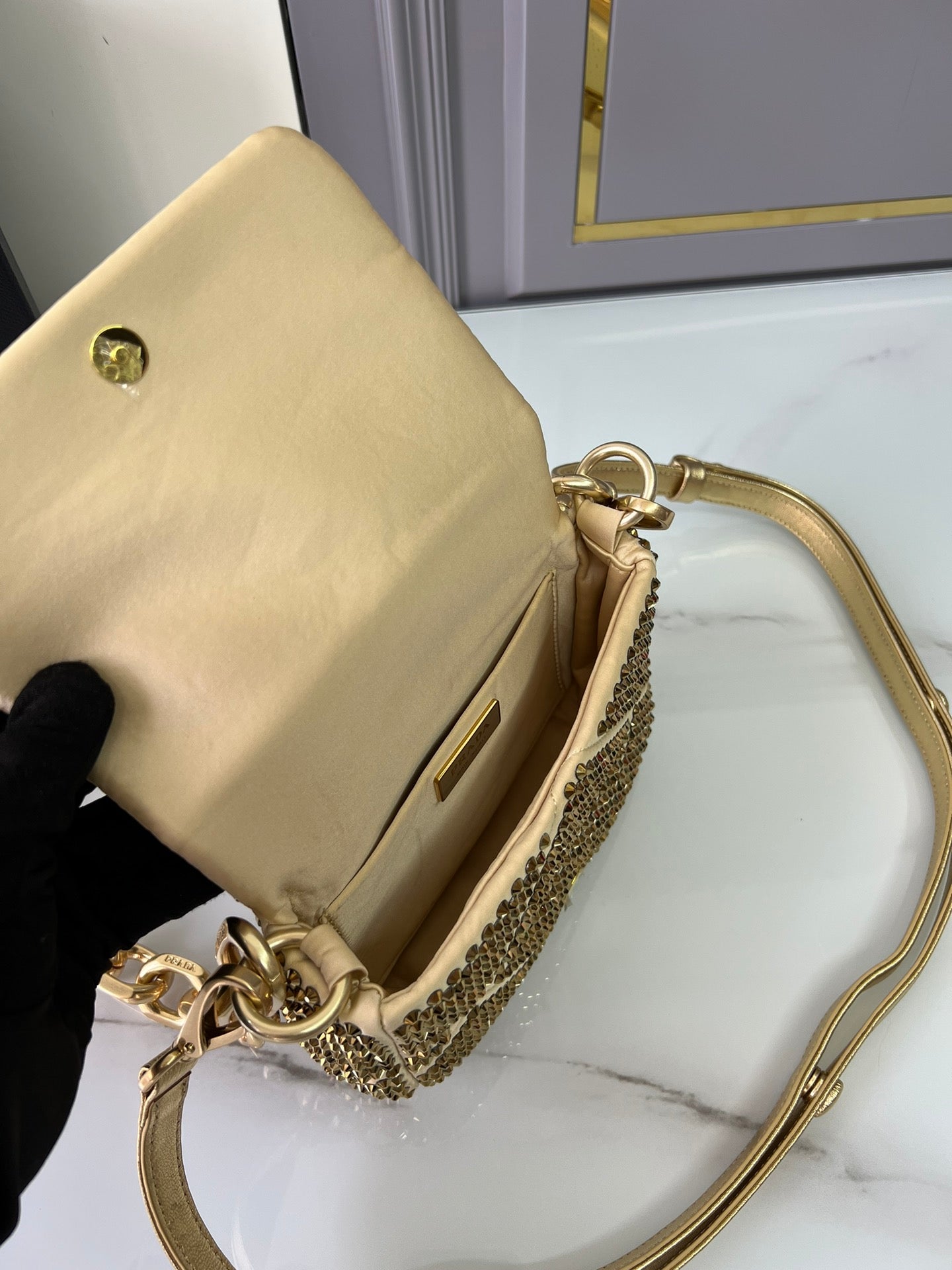 Bolsa Prada Cristal