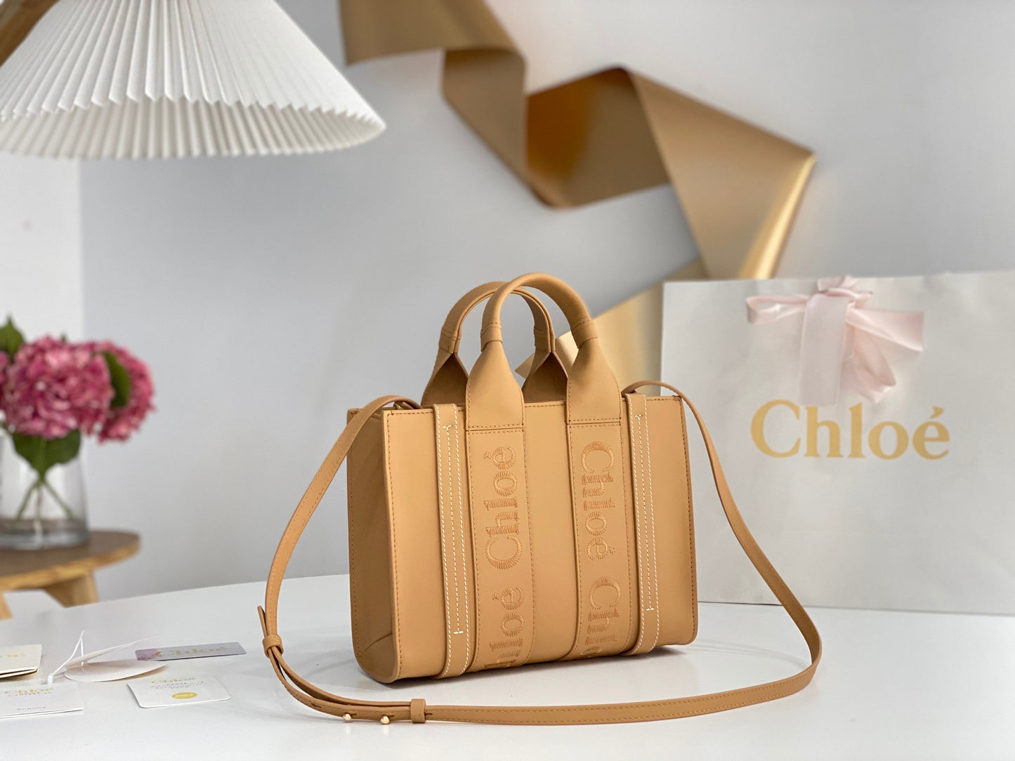 Bolsa Chloe Woody Tote