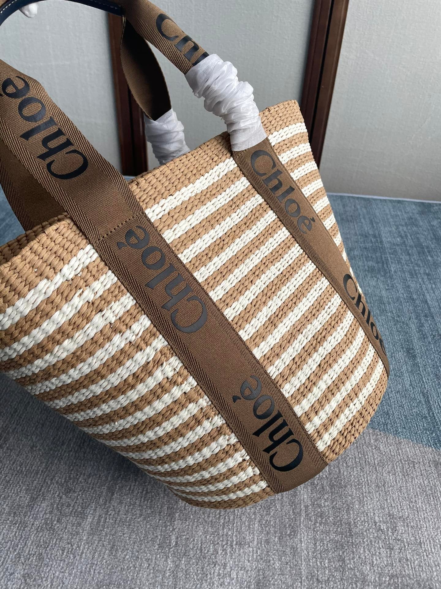 Bolsa Chloe Woody Basket