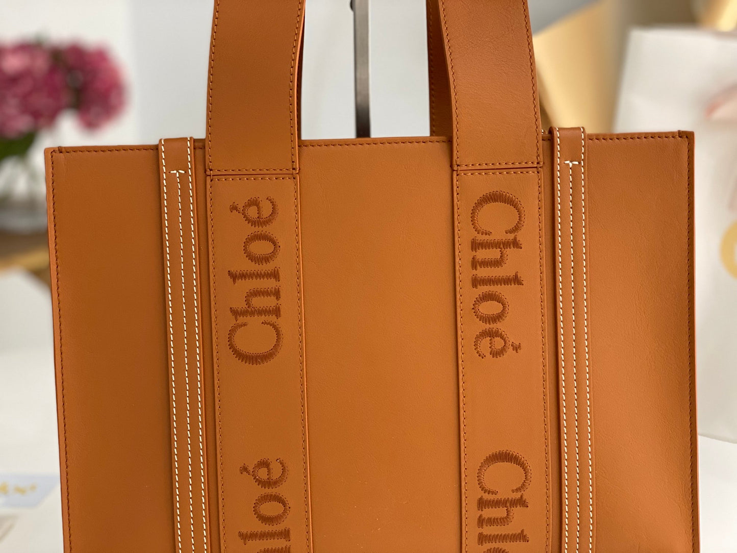 Bolsa Chloe Woody Tote