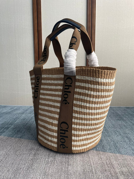 Bolsa Chloe Woody Basket