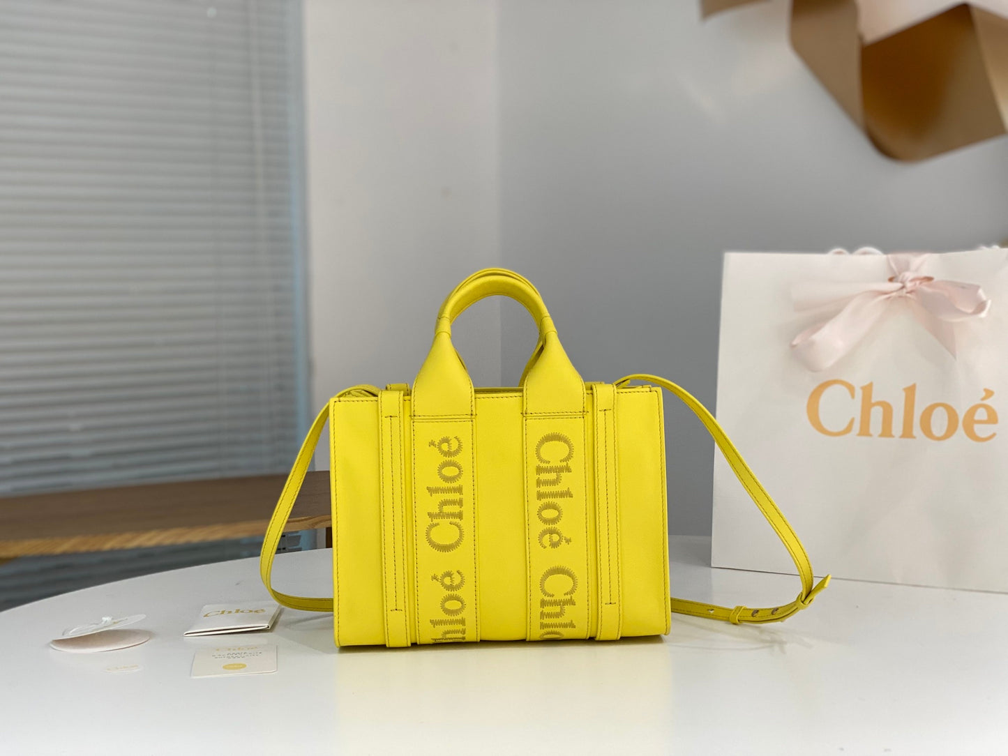 Bolsa Chloe Woody Tote