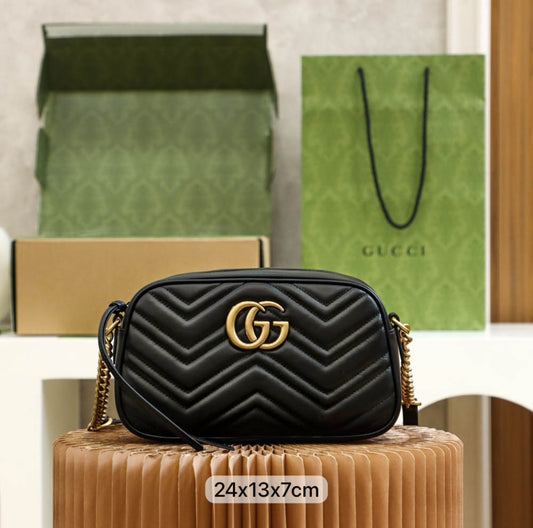 Bolsa Gucci Marmont Camera Preto