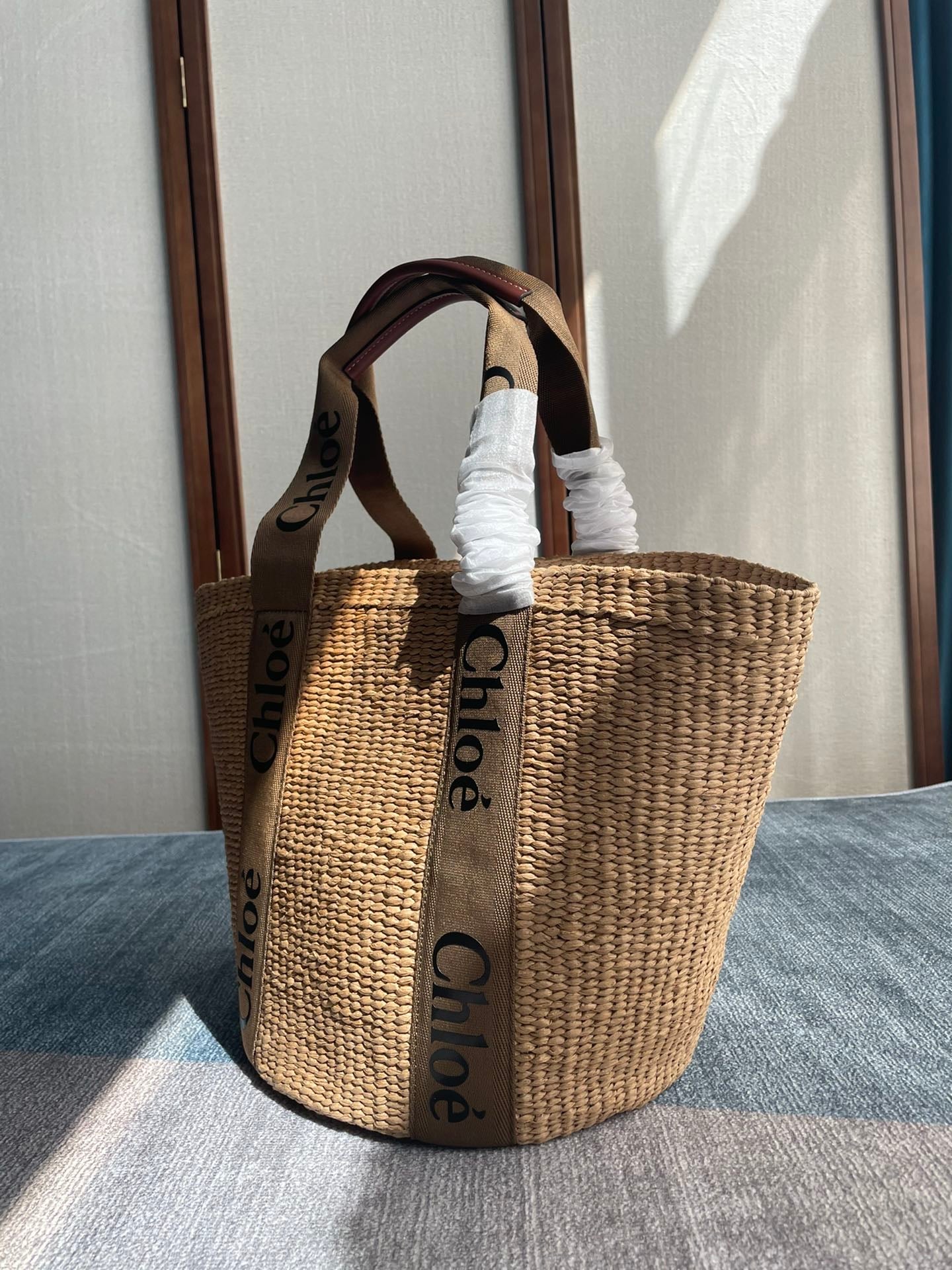 Bolsa Chloe Woody Basket