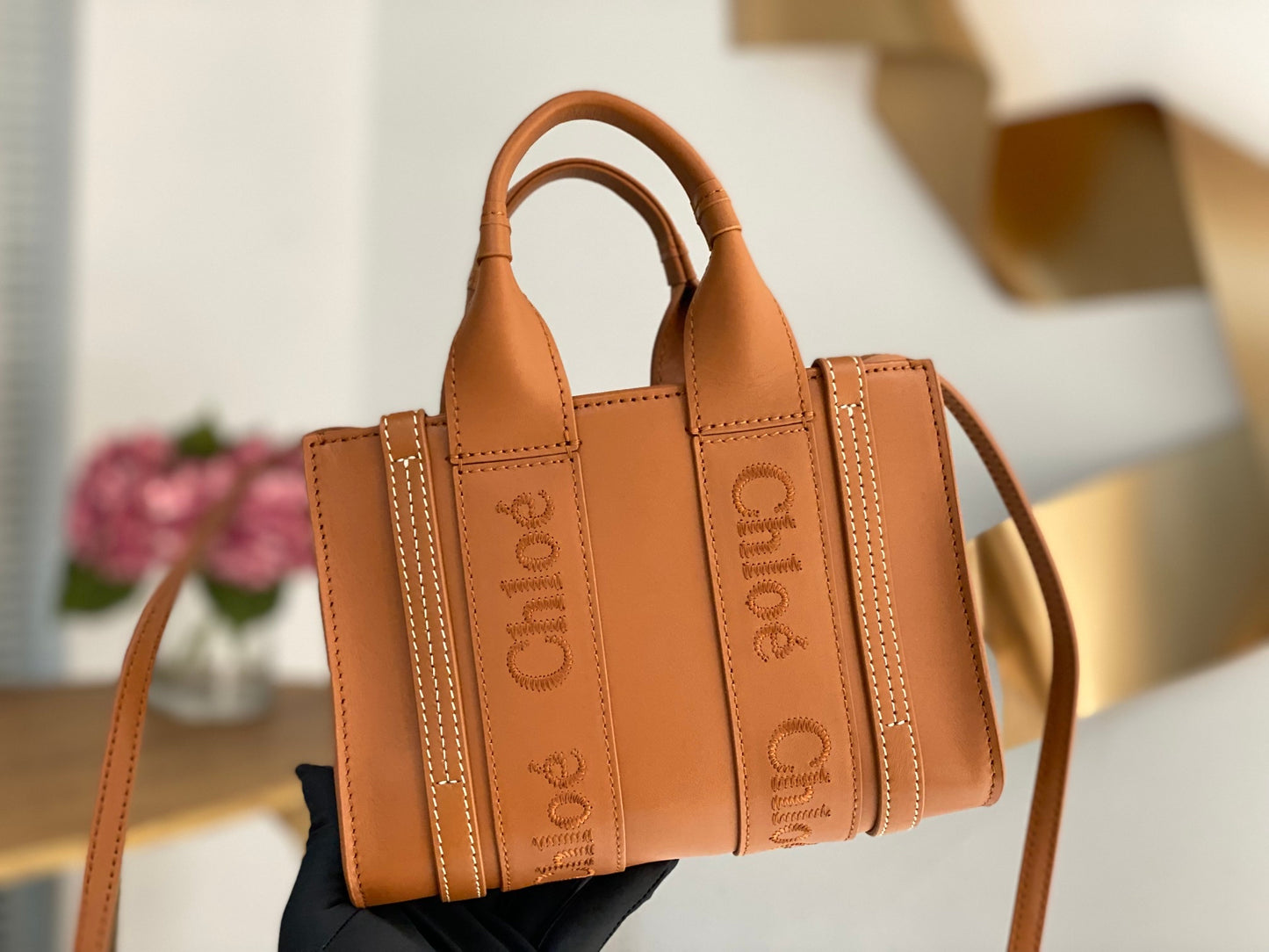 Bolsa Chloe Woody Tote