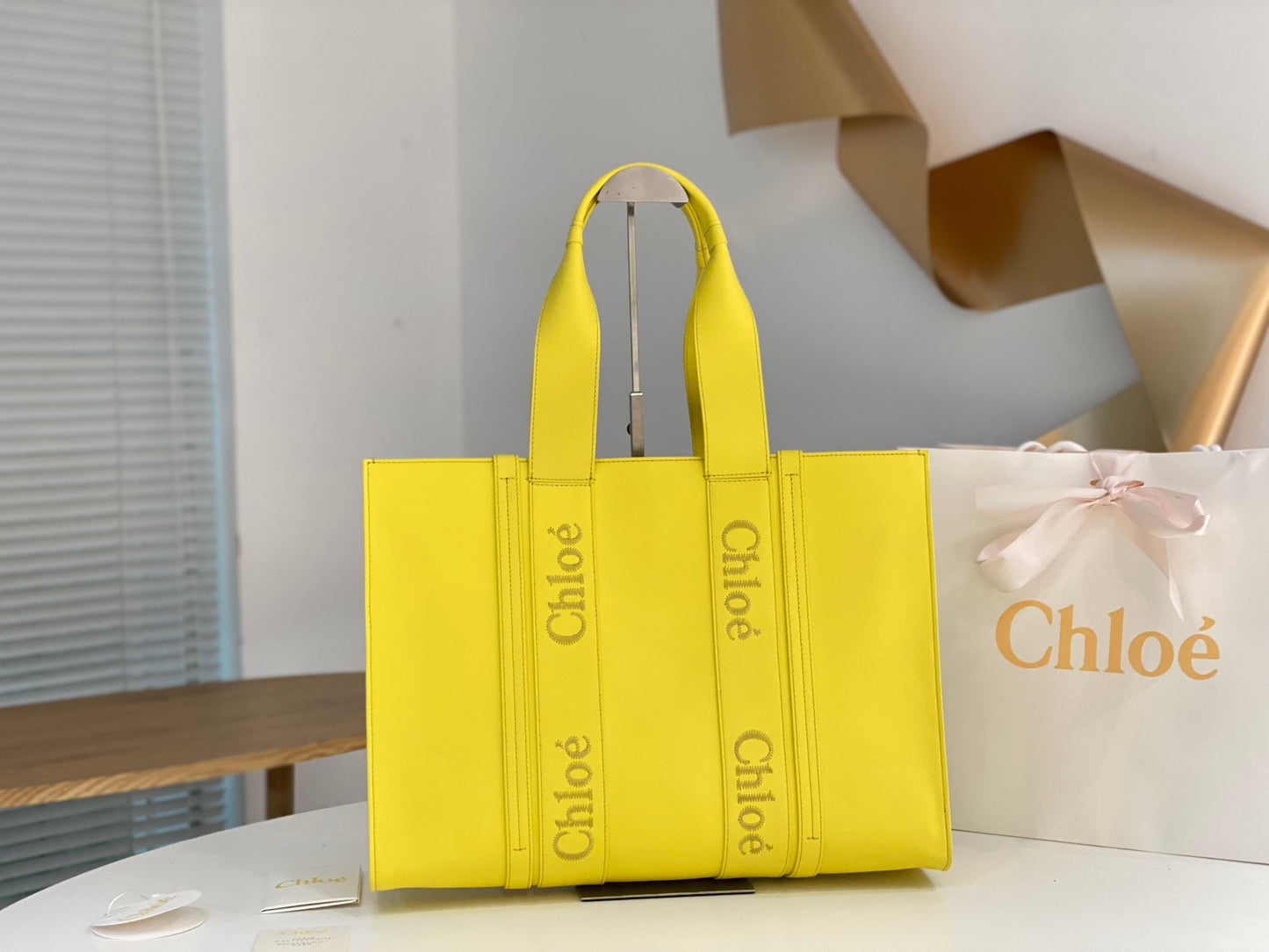 Bolsa Chloe Woody Tote