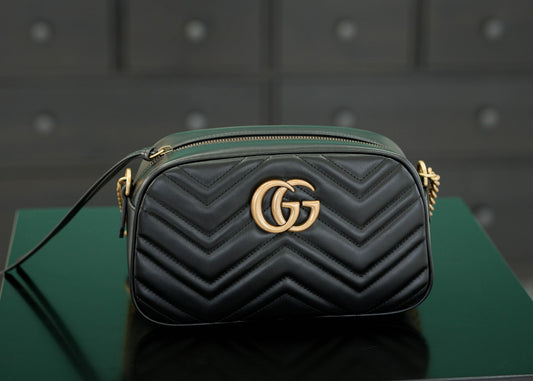 Bolsa Gucci Marmont Camera Preto