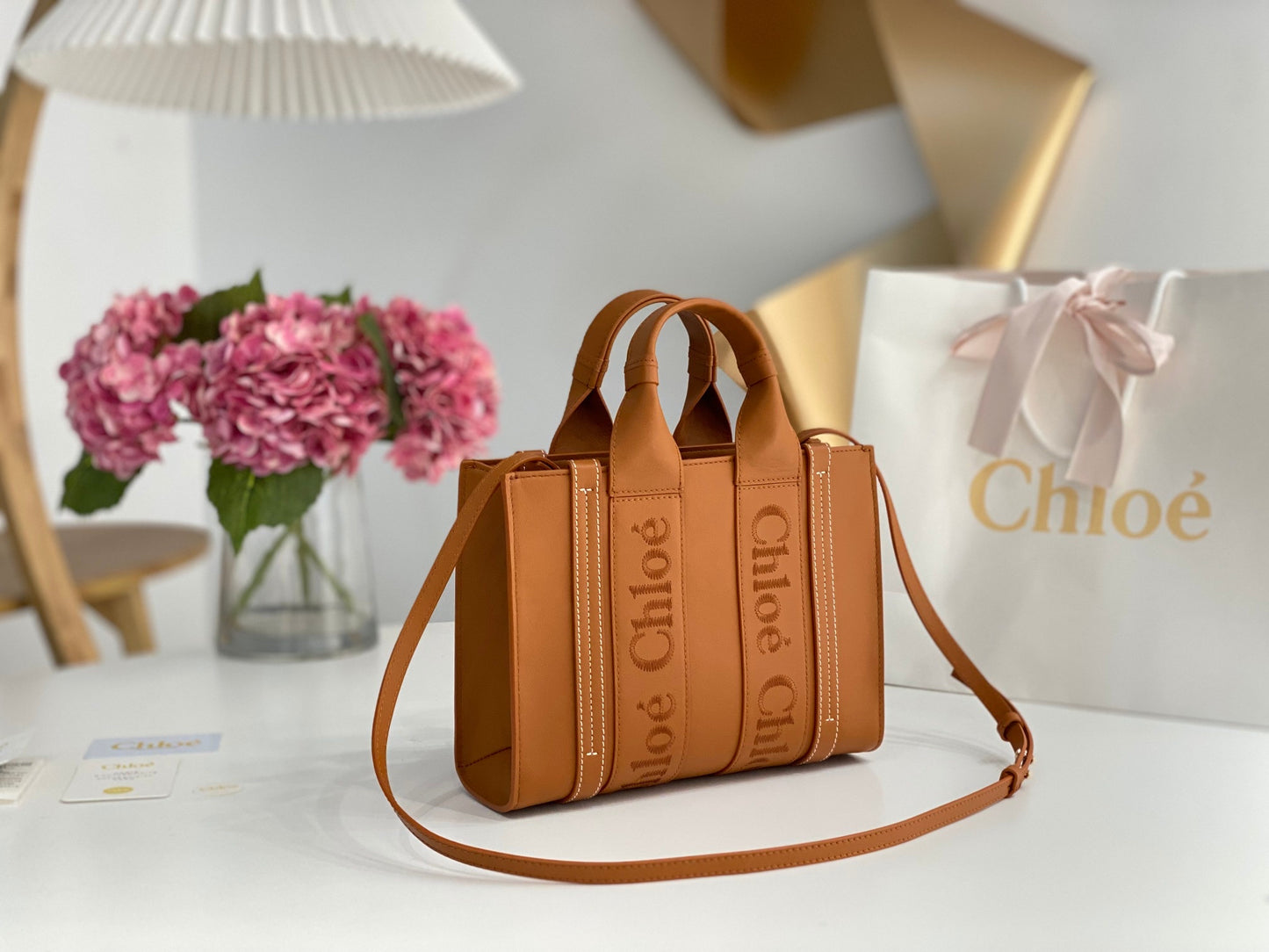 Bolsa Chloe Woody Tote