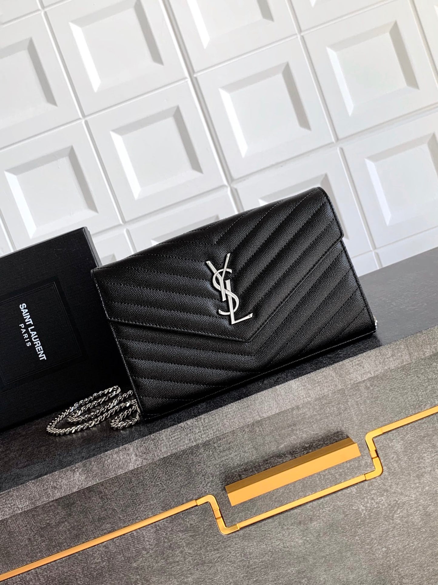 Bolsa YSL Envelope Matelasse