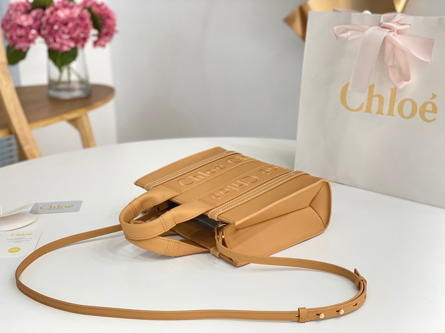 Bolsa Chloe Woody Tote