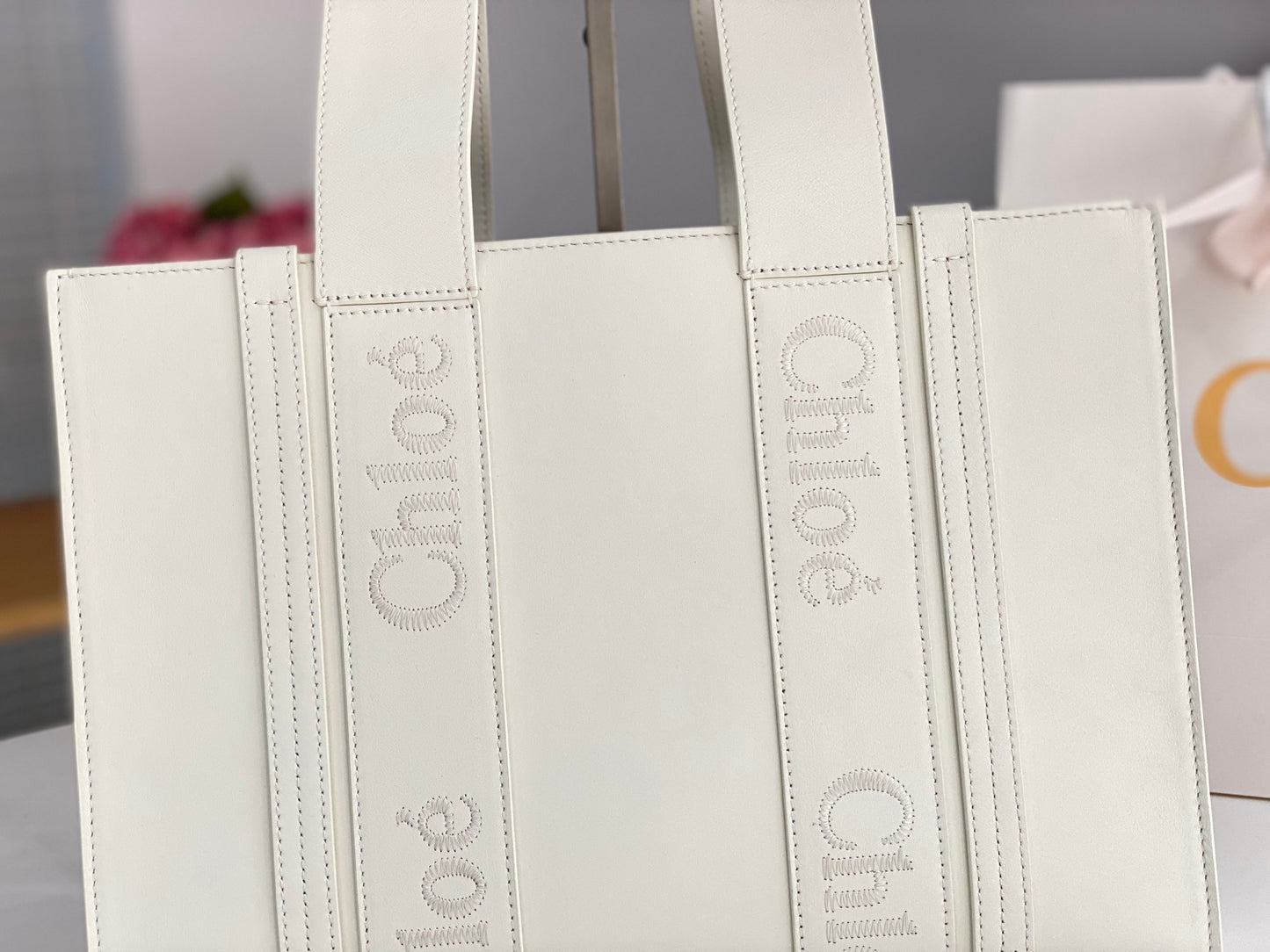 Bolsa Chloe Woody Tote