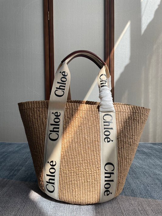 Bolsa Chloe Woody Basket