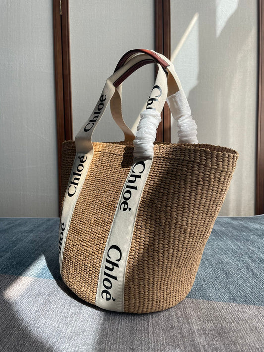 Bolsa Chloe Woody Basket