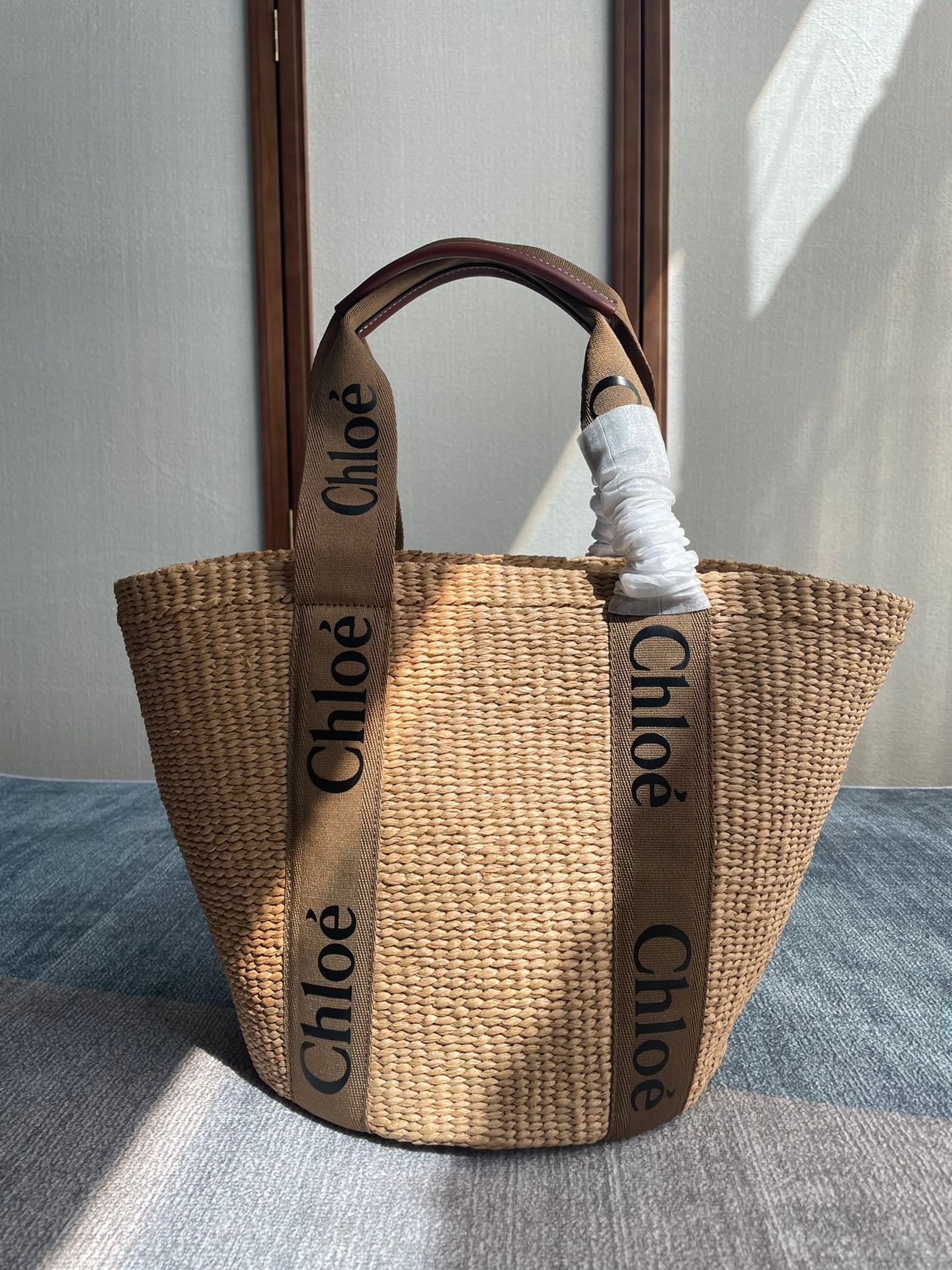 Bolsa Chloe Woody Basket