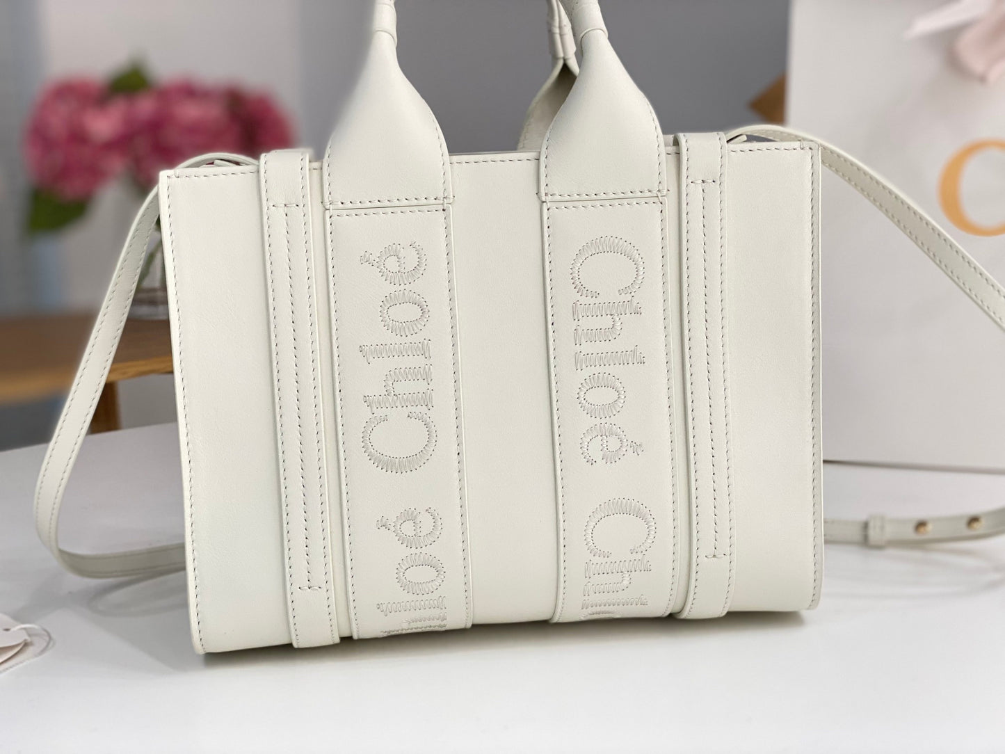 Bolsa Chloe Woody Tote