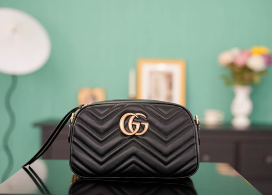 Bolsa Gucci Marmont Camera Preto