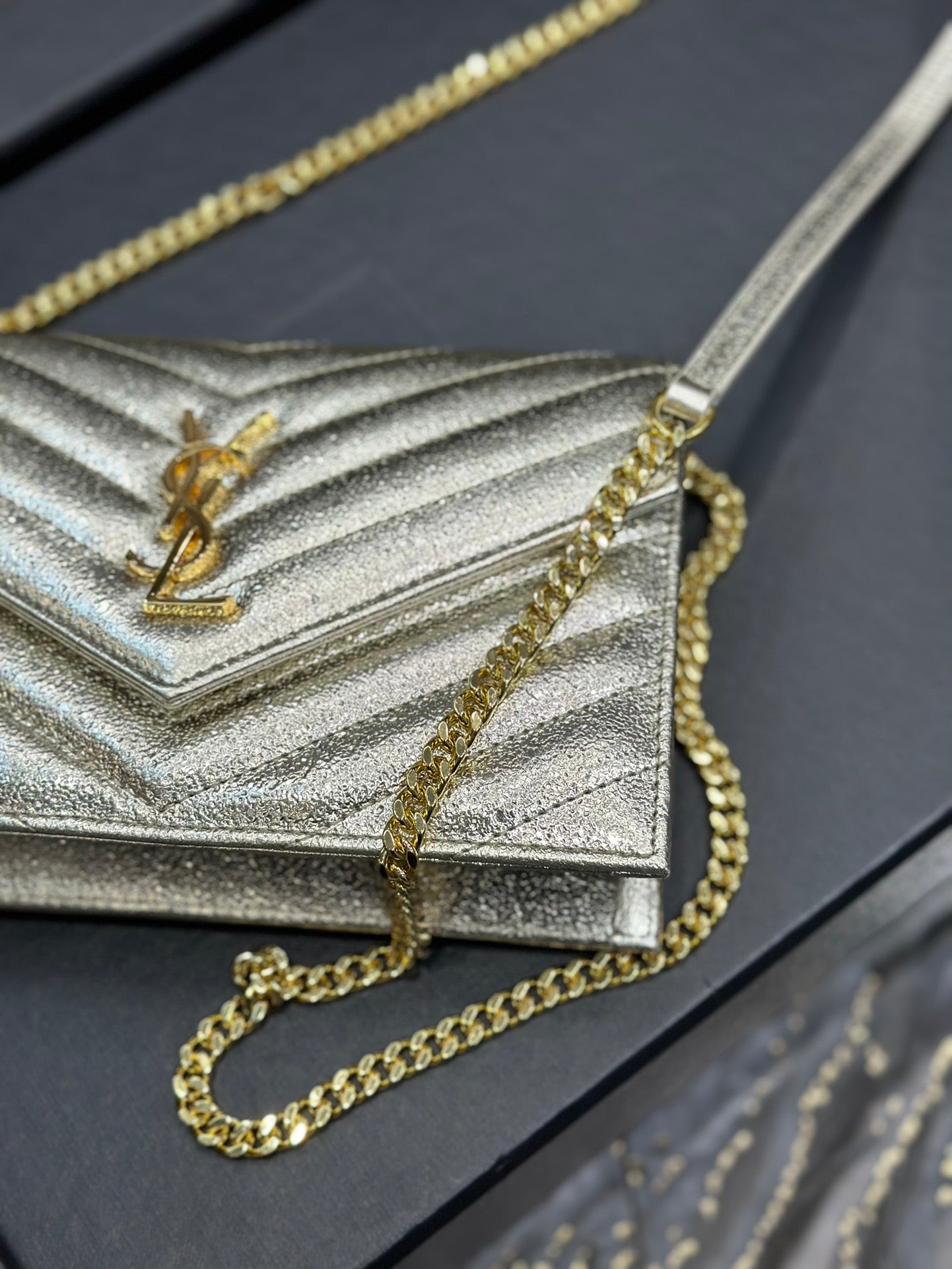 Bolsa YSL Envelope Matelasse