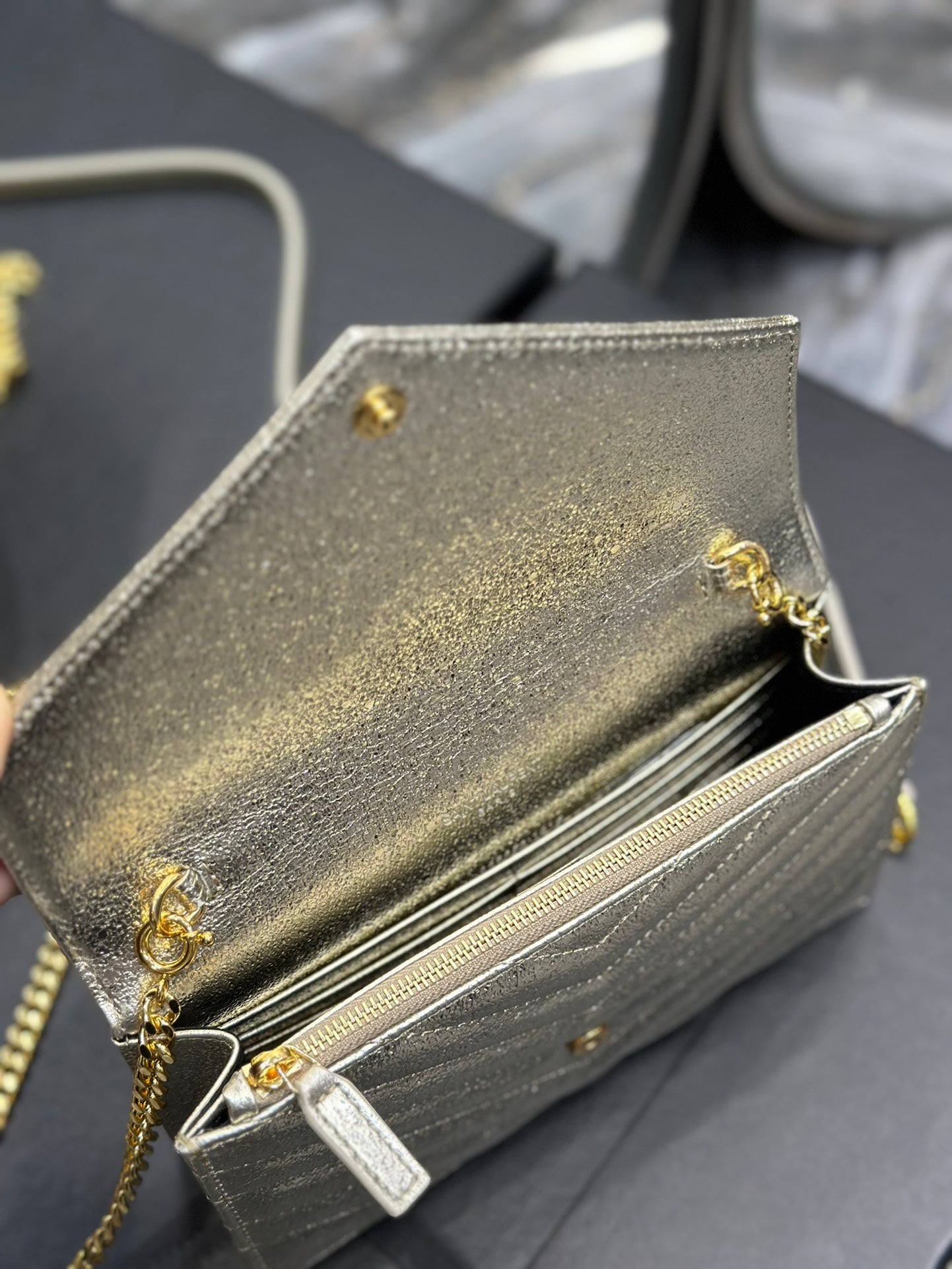 Bolsa YSL Envelope Matelasse