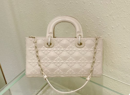 Bolsa Dior Lady Djoy Off White