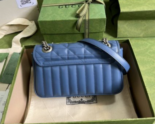 Bolsa Gucci Marmont Blue