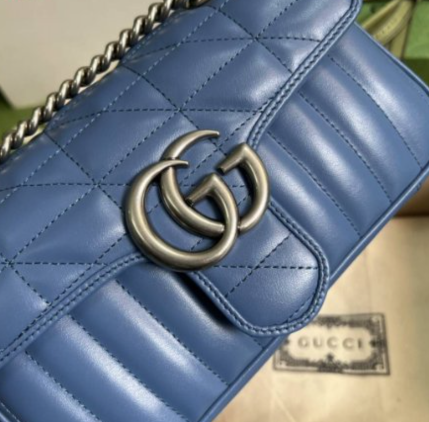 Bolsa Gucci Marmont Blue