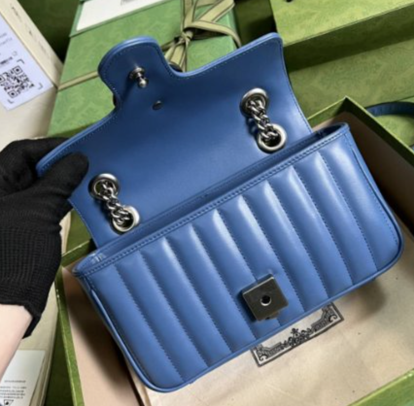 Bolsa Gucci Marmont Blue