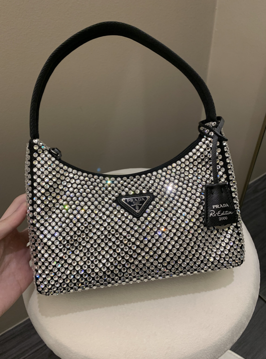 Bolsa Prada Crystal