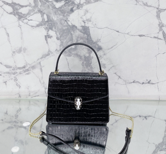 Bolsa Bvlgari Serpenti Croco