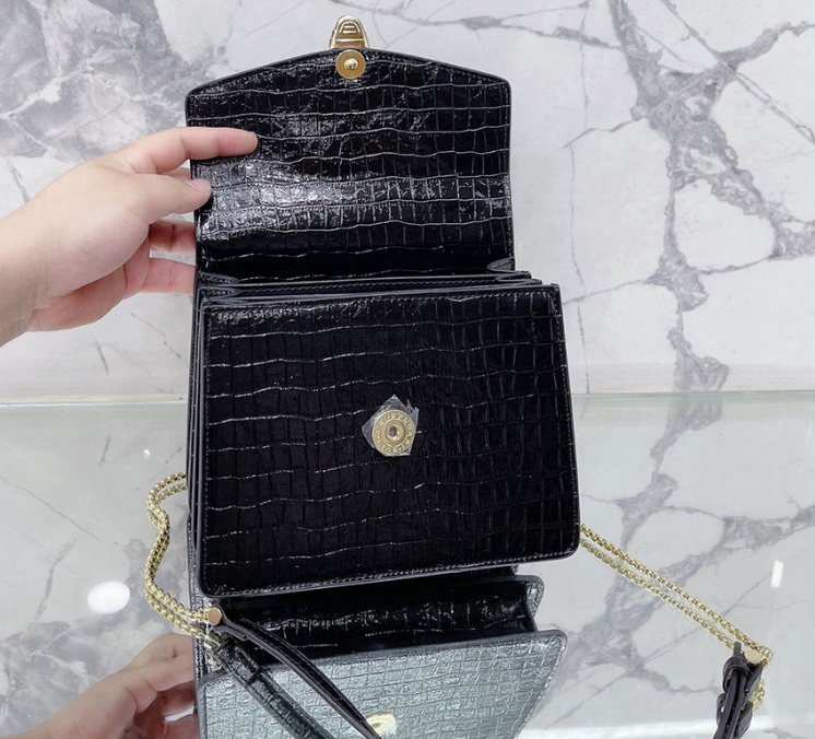 Bolsa Bvlgari Serpenti Croco