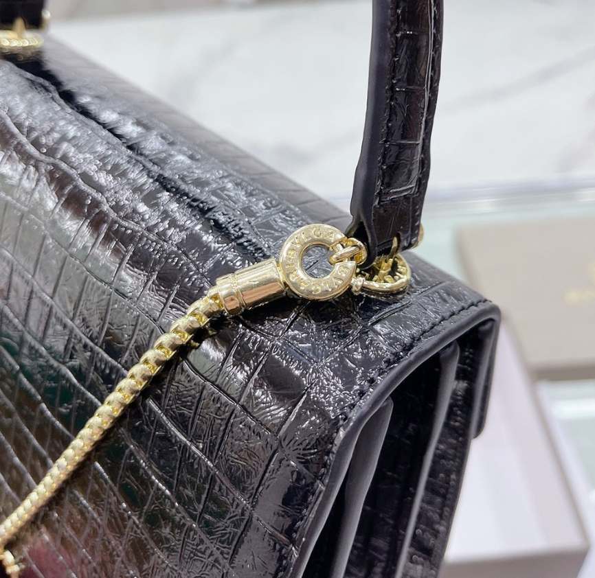 Bolsa Bvlgari Serpenti Croco