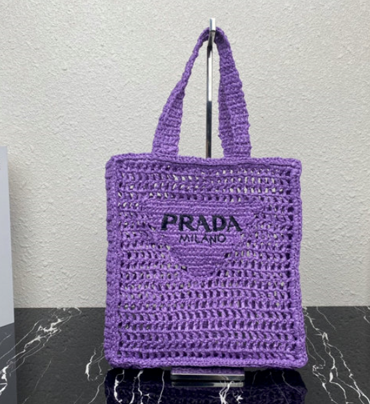 Bolsa Prada Rafia  Praia