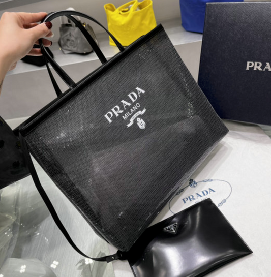 Bolsa Prada Sequined Mesh