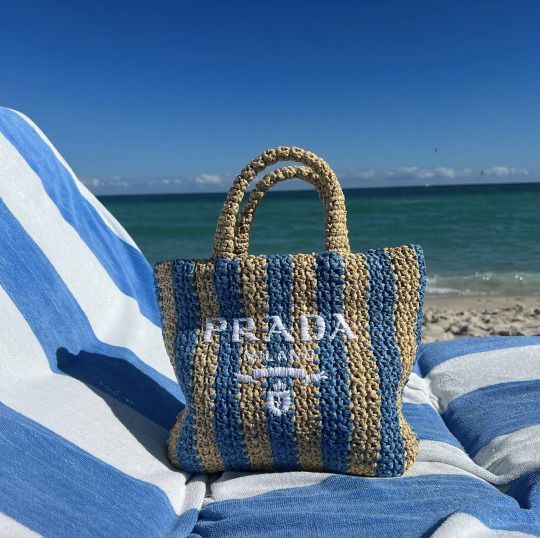 Bolsa Prada Palha Praia