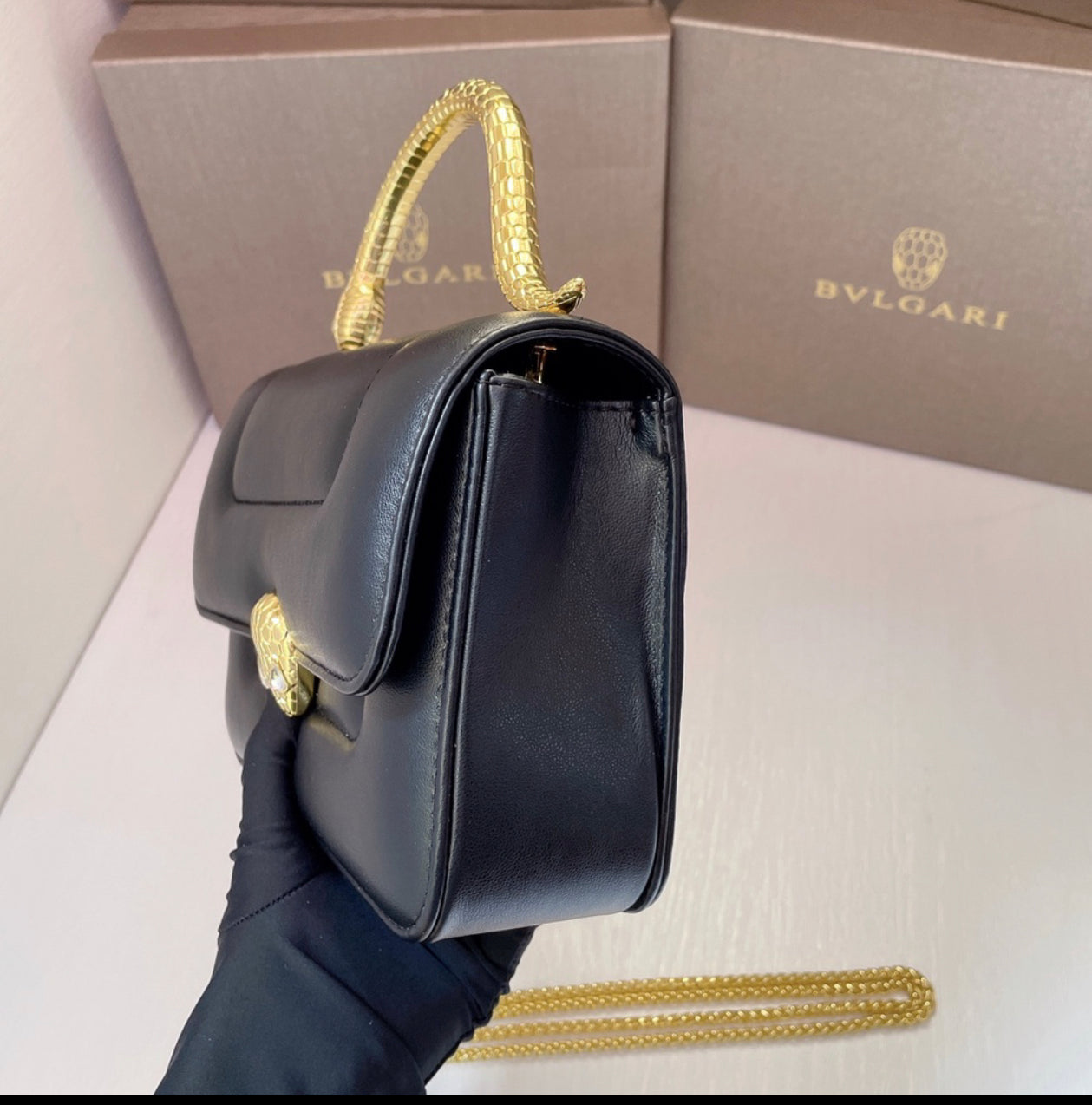 Bolsa Bvlgari Alça Serpenti