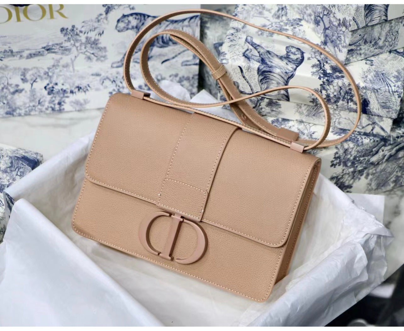 Bolsa  Christian Dior Montaigne Vitelo