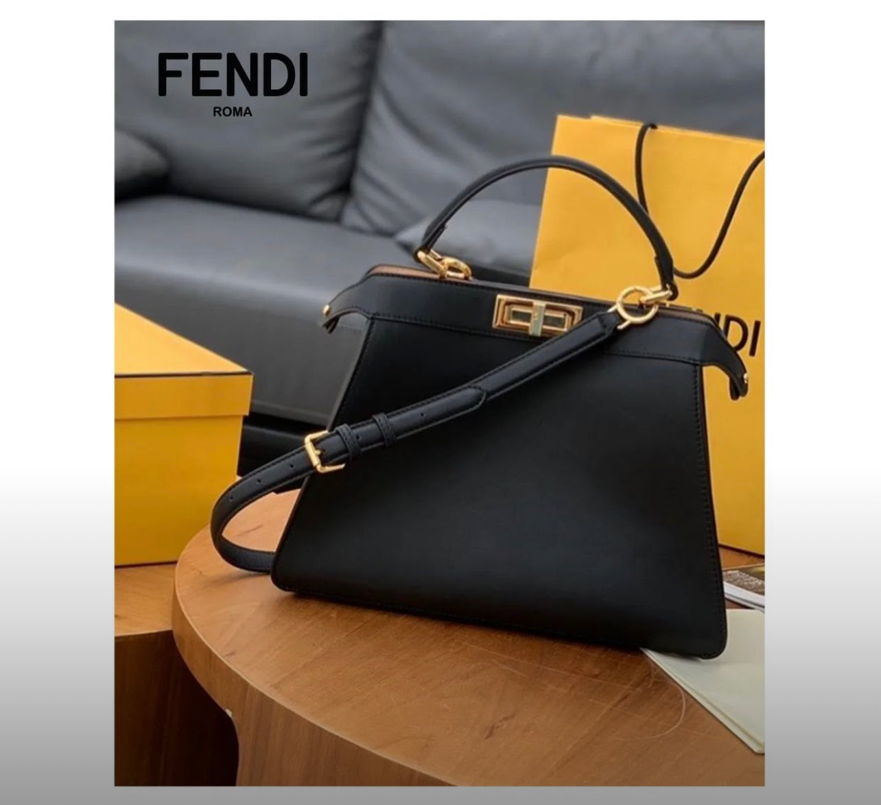 Bolsa Fendi Peekaboo