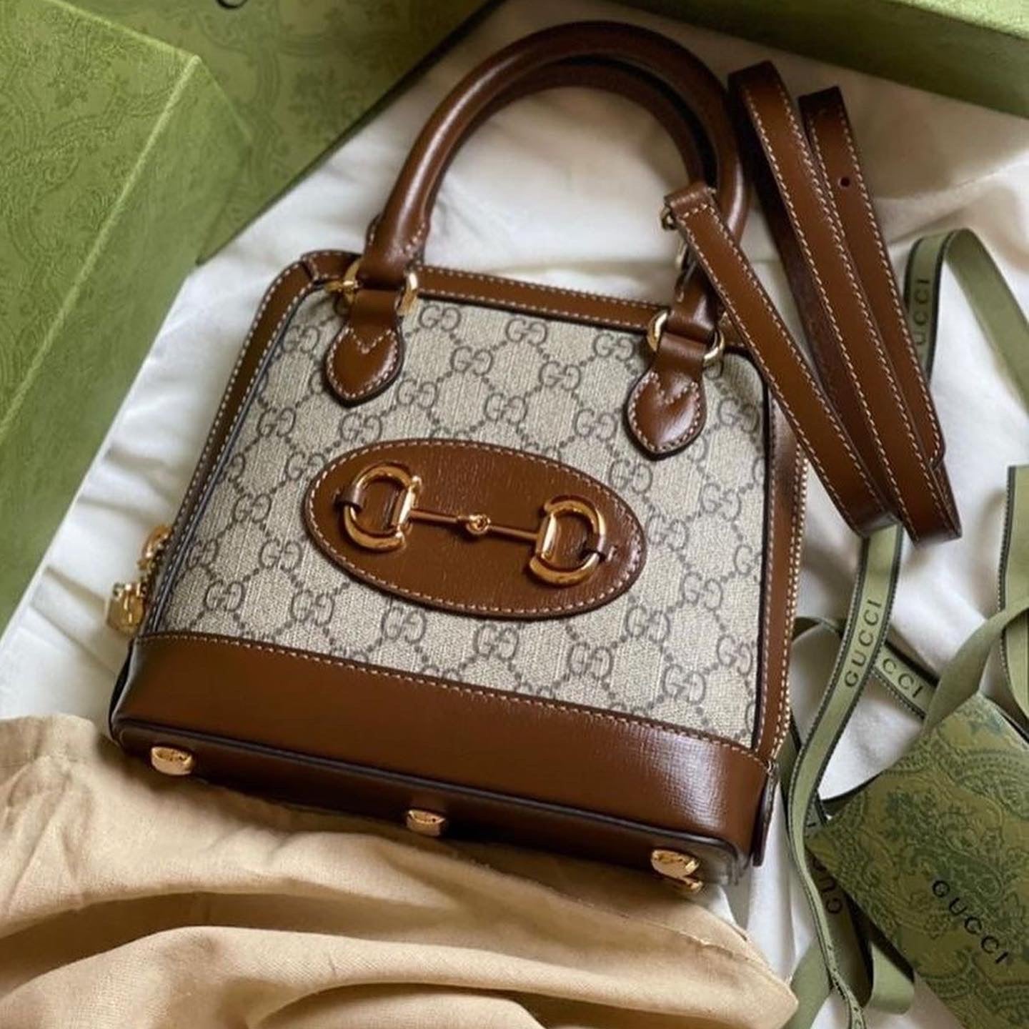 Bolsa Gucci Marmont Horsebit