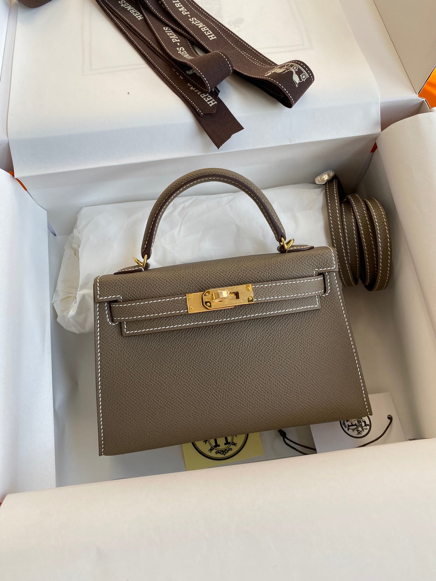 Bolsa Hermes Kelly 19cm